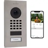 DoorBird Bel + deurintercom, D1101V UP (WiFi, App)