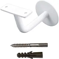 HDD pro Leuninghouder plat Wit Structuur