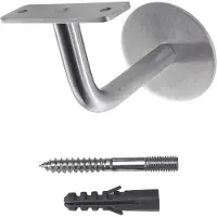 HDD pro Leuninghouder plat Inox Plus