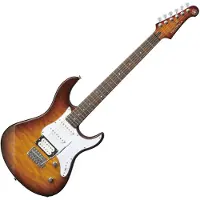 Yamaha PACIFICA212VQM Tobacco Brown Sunburst 6-snarige elektrische gitaar