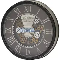 Noach Outdoor Klok Westzytturm Ø51cm - Zwart