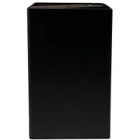 Furniture Legs Europe Stalen meubelpoot zwart vierkant 8 bij 8 cm en hoogte 13 cm