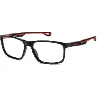 Carrera 4416 55/16/145 Matte zwart rood Polyamide monturen MAN 4416