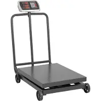 Steinberg Systems Industriële platformweegschaal op wielen 600 kg / 100 g LCD