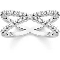 Thomas Sabo - TR2318-051-14-52 - Ring - Dames - 925er Zilver - ringmaat 52