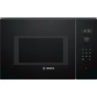 Bosch BFL554MB0 - Serie 6 - Inbouwmagnetron - 25 l - 900 W - Eenvoudig te reinigen: hydrolyse - Zwart