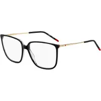HUGO BOSS Hugo HG 1323 55/15/145 Zwarte kristallen Acetaat monturen VROUW HG 1323