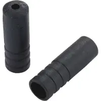 Jagwire 4mm Black Derailleur Hose Tips (x100 Units) || Maat: black