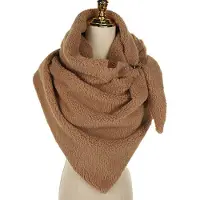 I'm Dutch Triangel Sjaal Teddy Tolosa Camel