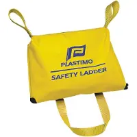 PLASTIMO 5 Steps Safety Ladder Geel