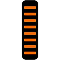 Rrp Front Fender Stickers Proguard Max Protection Oranje
