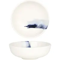 Bonna Kommetje blue wave porselein 14 cm (400cc) set van 6