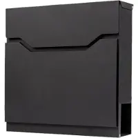 BRASQ Brievenbus - Premium PB300 - Gegalvaniseerd Staal - Zwart