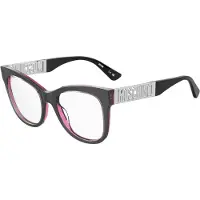 Moschino MOS641 52/19/140 Geanodiseerd grijze Acetaat monturen VROUW MOS641