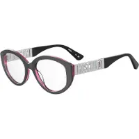 Moschino MOS640 52/18/140 Metalen grijze Acetaat monturen DAMES MOS640