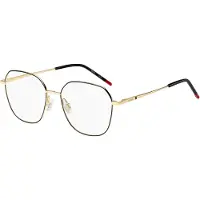 HUGO BOSS Hugo HG 1324 54/17/145 Gouden zwarte 2 Metalen monturen VROUW HG 1324