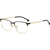 HUGO BOSS BOSS 1676/F 55/17/145 Matte zwart goud Metalen monturen MAN BOSS 1676/F
