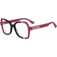 Moschino MOS643 53/18/140 Fuchsia zwarte Acetaat monturen DAMES MOS643