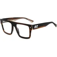 Dsquared2 D2 0147 Brown horn 54/19/145 MAN Brilmonturen