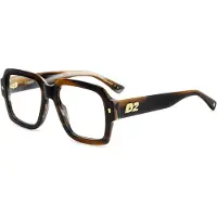 Dsquared2 D2 0148 Brown horn 54/19/145 MAN Brilmonturen