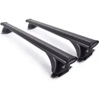 Farad Dakdragers geschikt voor de Mitsubishi ASX vanaf 2023 gesloten dakrailing - Aluminium - Hoog laadvermogen 100kg - Wingbar - Zwart - Merk