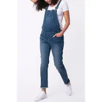 Seraphine Maternity Denim Dungarees Blue Maat: 8 PETITE | Jumpsuits Outlet | Dames | Blauw