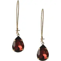 Otazu Ida Earhangers Burgundy Size: OS | Earrings Outlet | Dames | Bordeaux