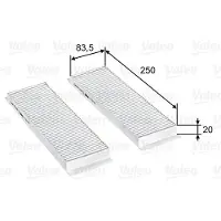 Valeo 715748 Interieurfilter