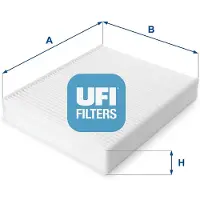 Ufi 53.224.00 Interieurfilter