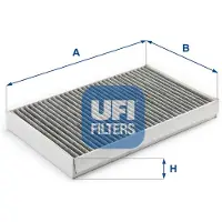 Ufi 54.155.00 Interieurfilter