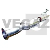VEGAZ HUS-128 Uitlaat middendemper