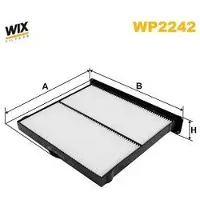 WIX FILTERS WP2242 Interieurfilter