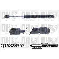 Quinton Hazell QTS828353 Gasveer achterklep