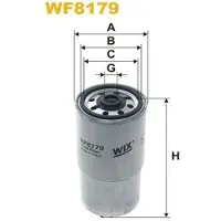 WIX FILTERS WF8179 Brandstoffilter