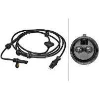 Hella 6PU 358 217-301 Wielsnelheidssensor (ABS)