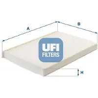 Ufi 53.391.00 Interieurfilter