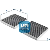Ufi 54.241.00 Interieurfilter