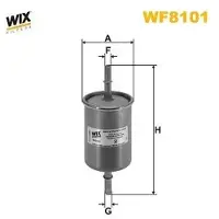 WIX FILTERS WF8101 Brandstoffilter