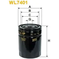 WIX FILTERS WL7401 Oliefilter