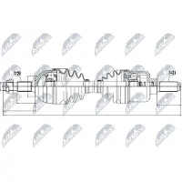 NTY Aandrijfas NPW-CT-052