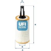 Ufi 25.172.00 Oliefilter