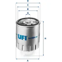 Ufi 26.624.00 Brandstoffilter
