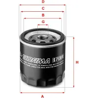 Sofima S 7130 R Oliefilter