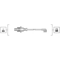 MAGNETI MARELLI 941319170063 Bougiekabels
