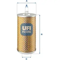 Ufi 25.423.00 Oliefilter