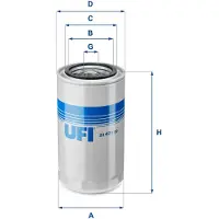 Ufi 23.471.00 Oliefilter