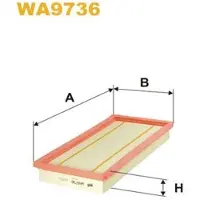 WIX FILTERS WA9736 Luchtfilter