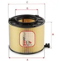 Sofima S 7G11 A Luchtfilter