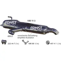 ERNST 155113 Einddemper
