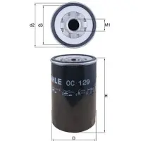 MAHLE ORIGINAL OC 129 Oliefilter
